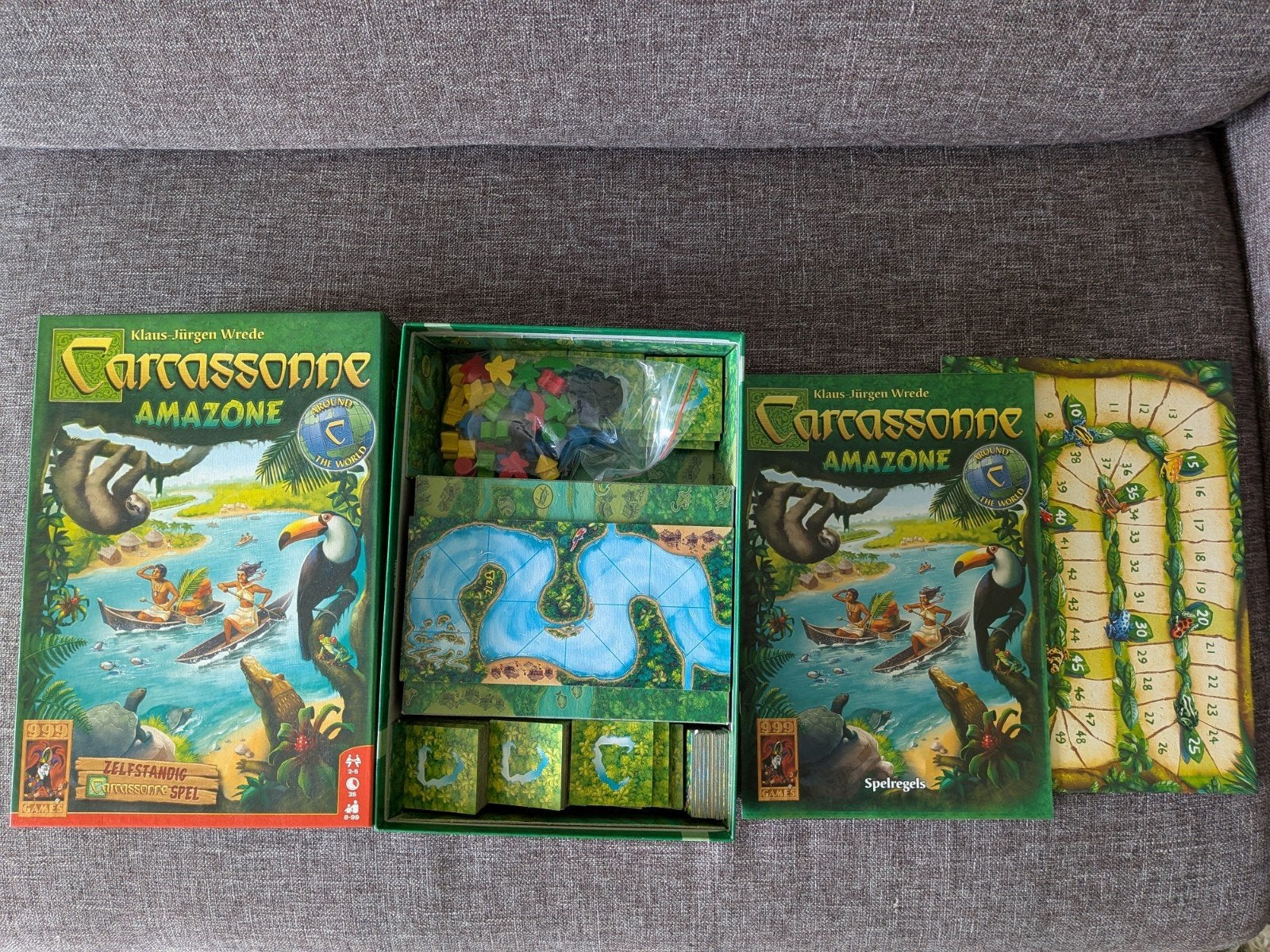 Carcassonne Amazone Bordspel -  nieuw, Een of twee spelers, Ophalen of Verzenden, Nieuw, Klaus-Jürgen Wrede