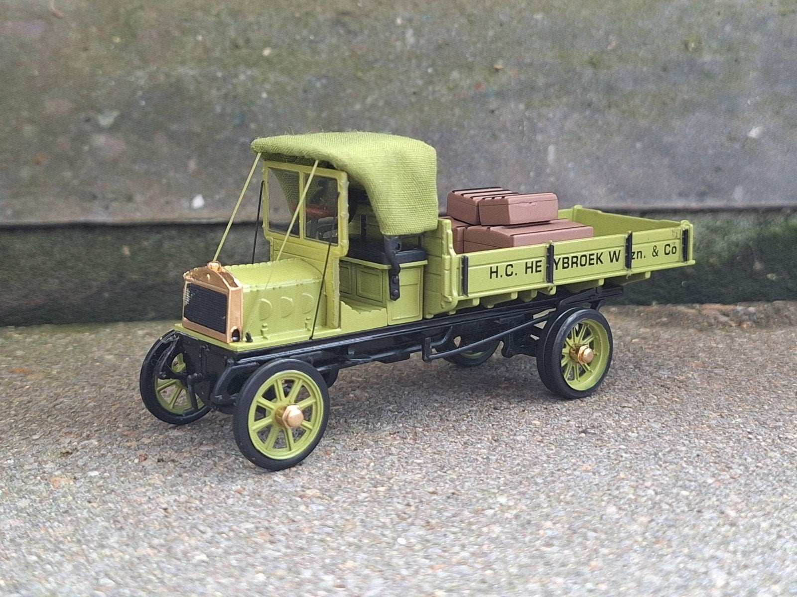 Lion toys Scania Vabis T.U. / Heijbroek., Ophalen of Verzenden, Nieuw, Bus of Vrachtwagen, Lion Toys