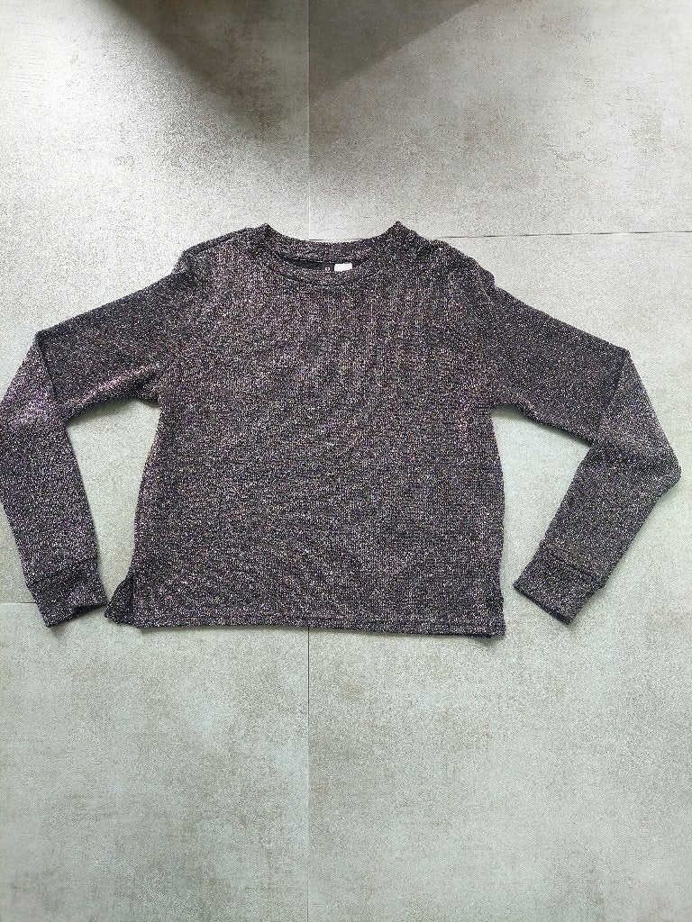 Glitter longsleeve maat xs H&M, Kleding | Dames, Tops, H&M, Zwart, Ophalen of Verzenden, Zo goed als nieuw