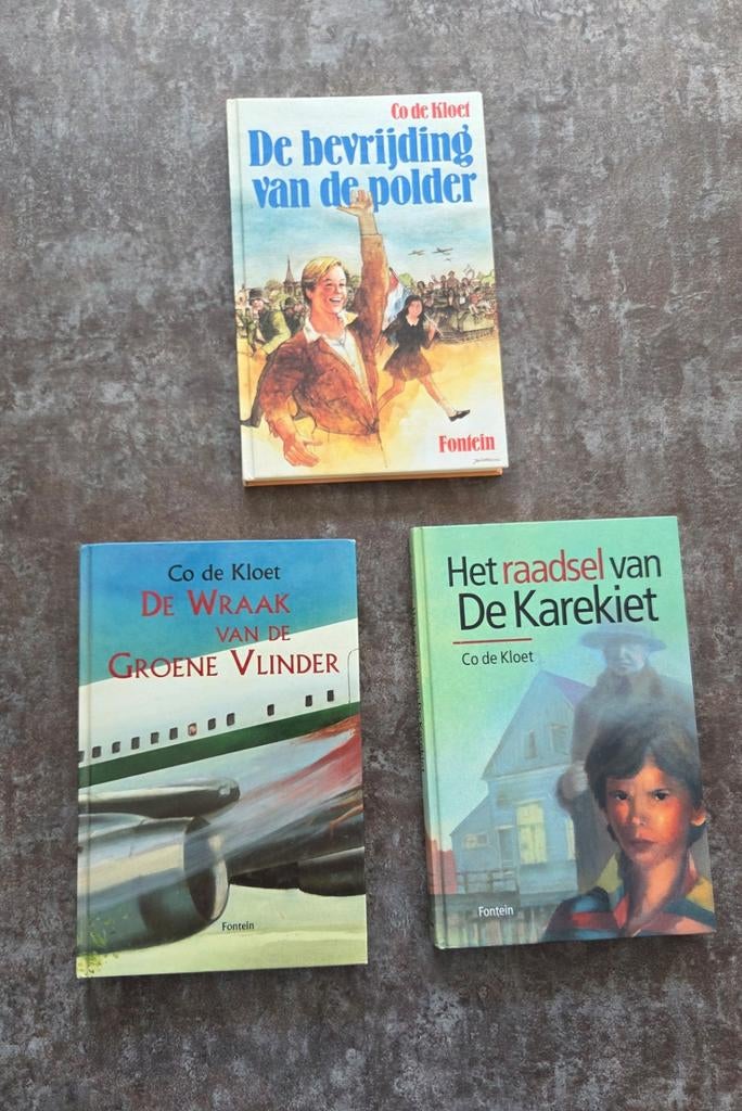 Co de Kloet - 3 boeken, Fictie algemeen, Ophalen of Verzenden, Zo goed als nieuw, C. de Kloet