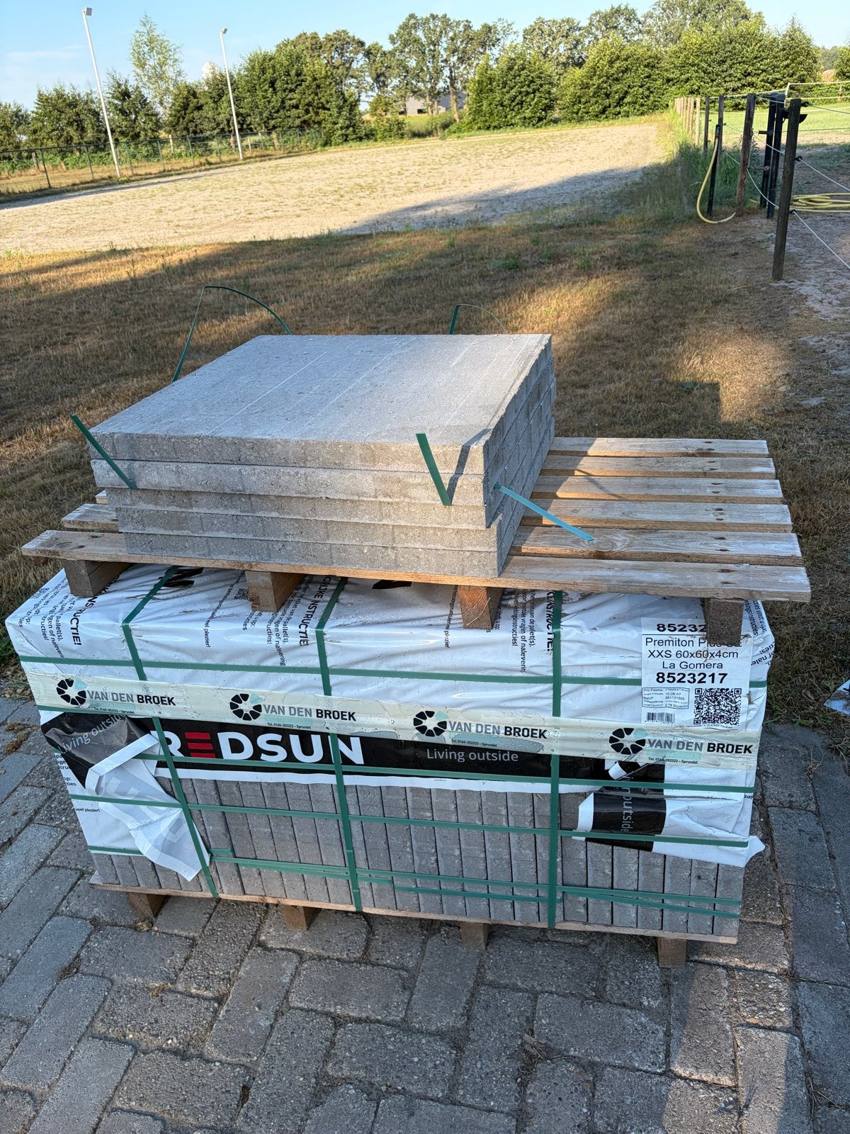 Premiton Plus SE XXL 60x60x4cm terrastegels La Gomera, Ophalen, Nieuw, 10 m² of meer, Beton