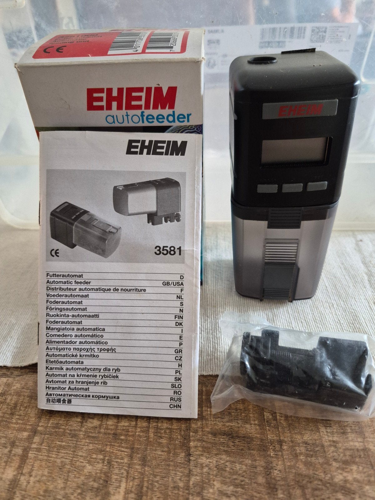 --- EHEIM voederautomaat ---, Dieren en Toebehoren, Ophalen of Verzenden, Zo goed als nieuw, Overige typen, Eheim