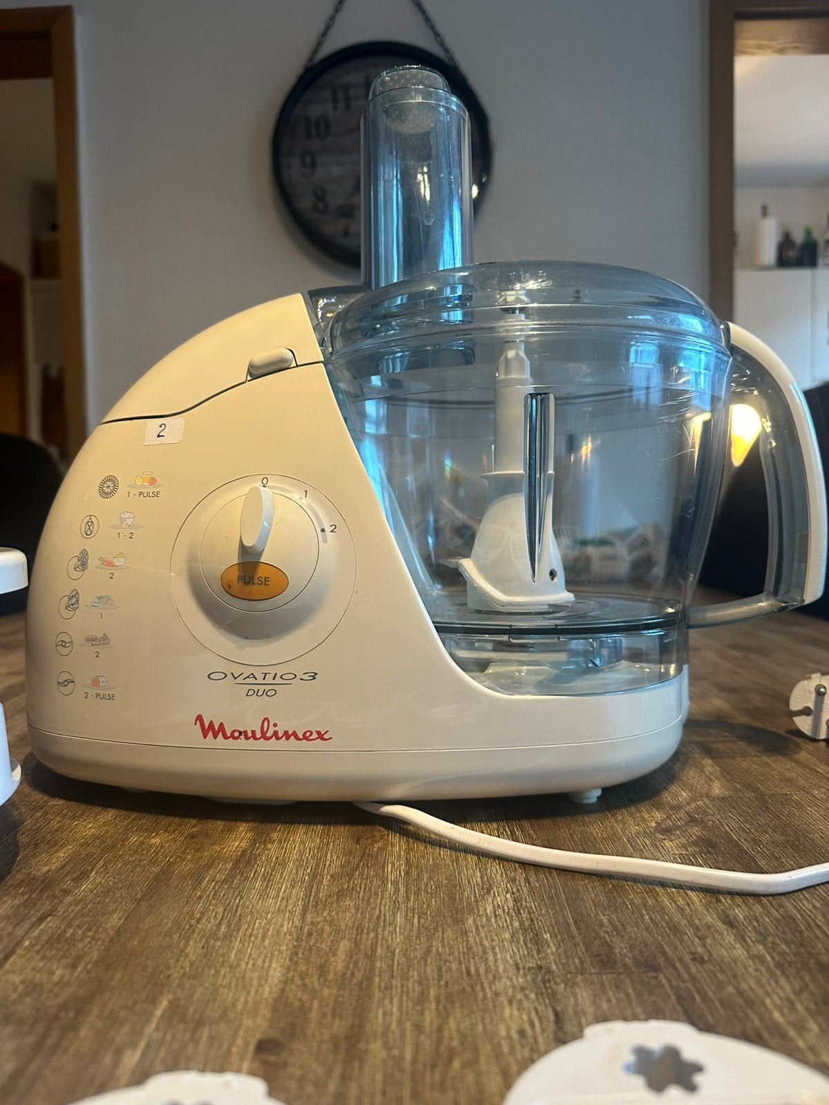 Moulinex keukenmachine, Witgoed en Apparatuur, Ophalen, Zo goed als nieuw, 3 snelheden of meer