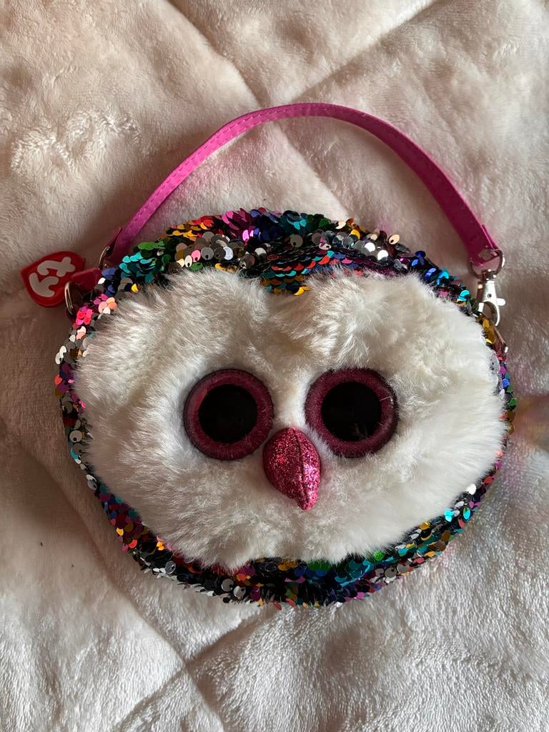 Leuke Ty fashion portemonnee met Pailletten, Verzenden, Gebruikt, Overige typen