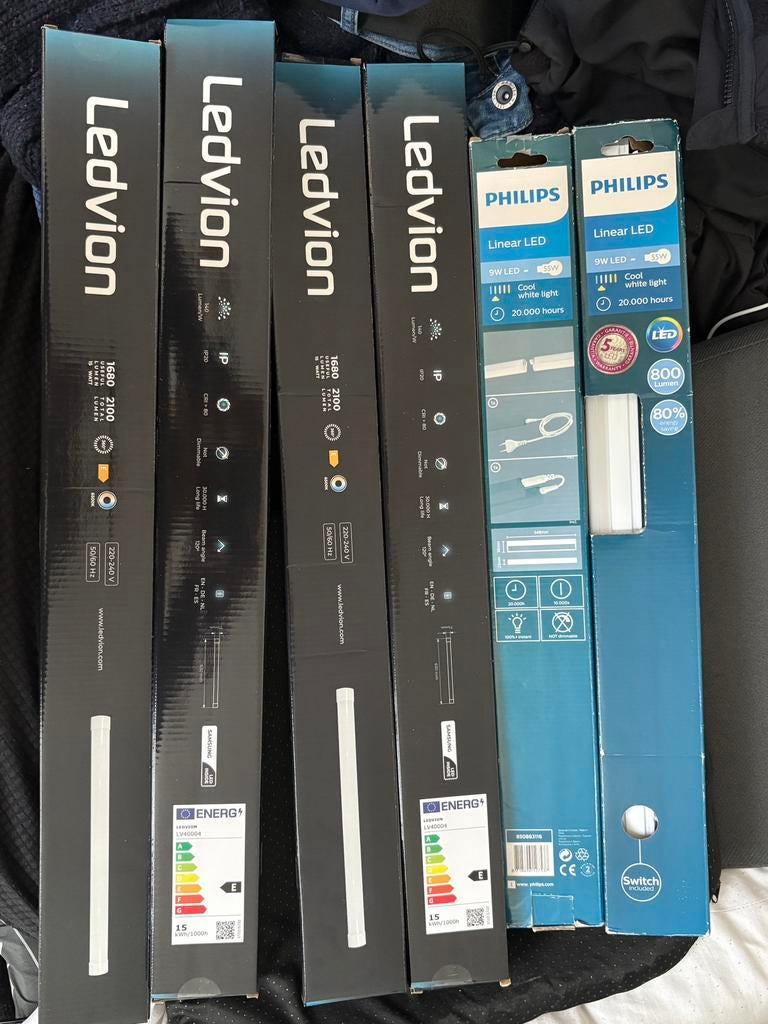 Led TL lampen 6X, Ophalen of Verzenden, Nieuw