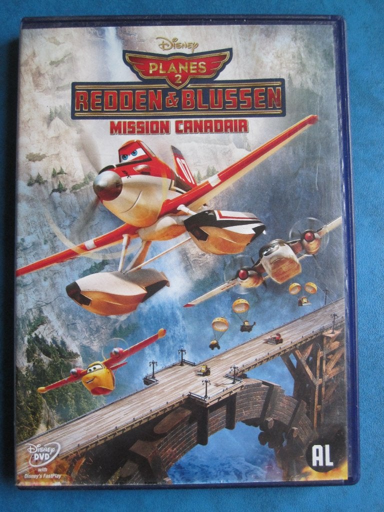 Planes 2: Redden & blussen - Mission Canadair (2014) DISNEY, Tekenfilm, Nederlands, Ophalen of Verzenden, Zo goed als nieuw