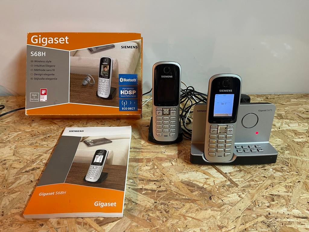 Siemens Gigaset telefoons - Sets, Ophalen, Gebruikt, 4 handsets of meer