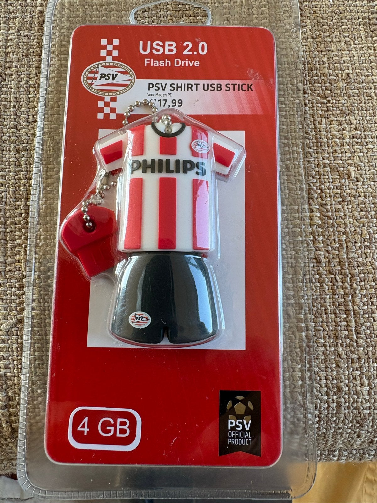 PSV USB Stick 4 GB - Officieel Product, Ophalen of Verzenden, Nieuw, 4 GB