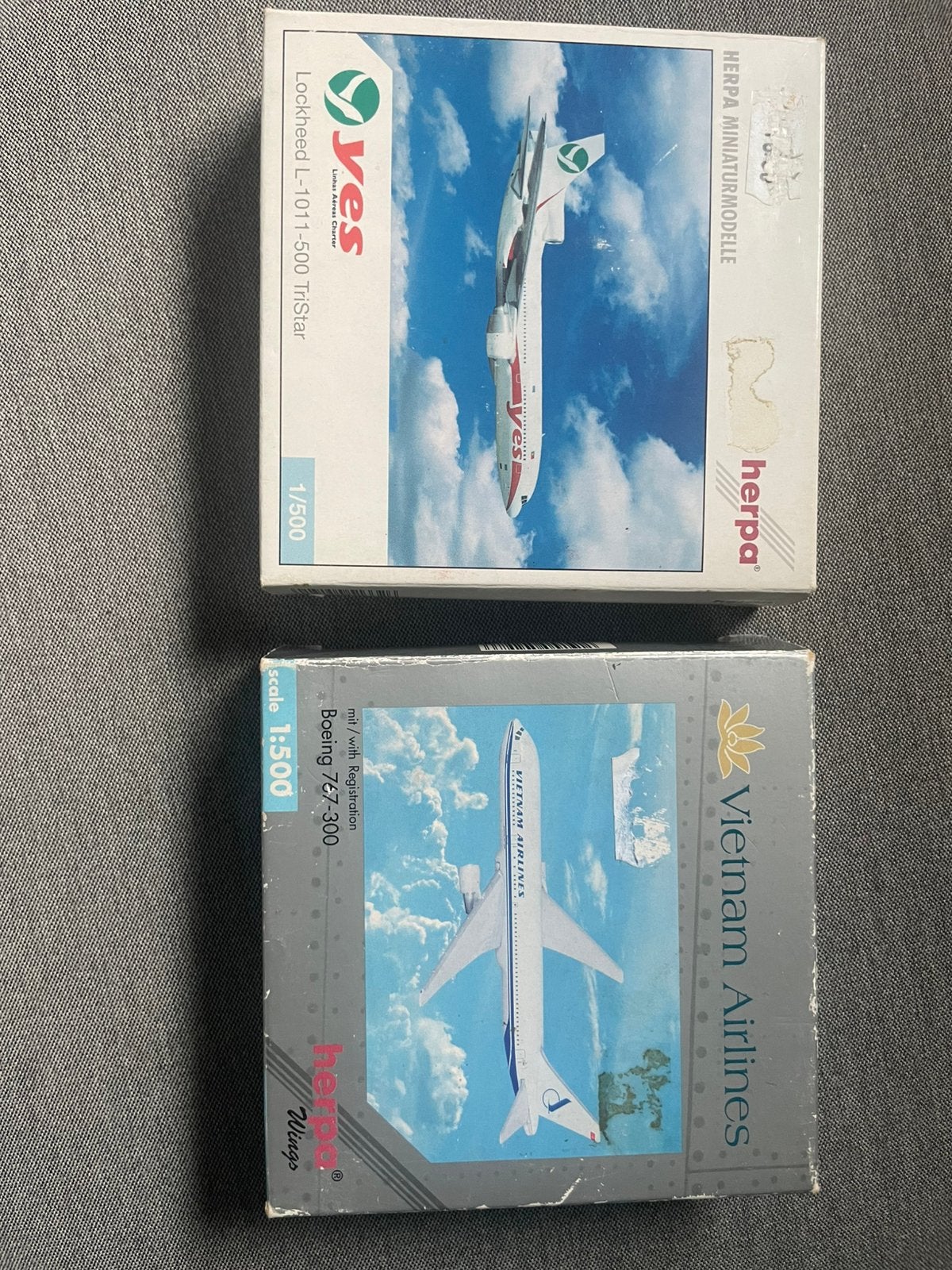 Herpa Model Vliegtuig - 1/500, Ophalen of Verzenden, Zo goed als nieuw, 1:200 of kleiner, Overige merken