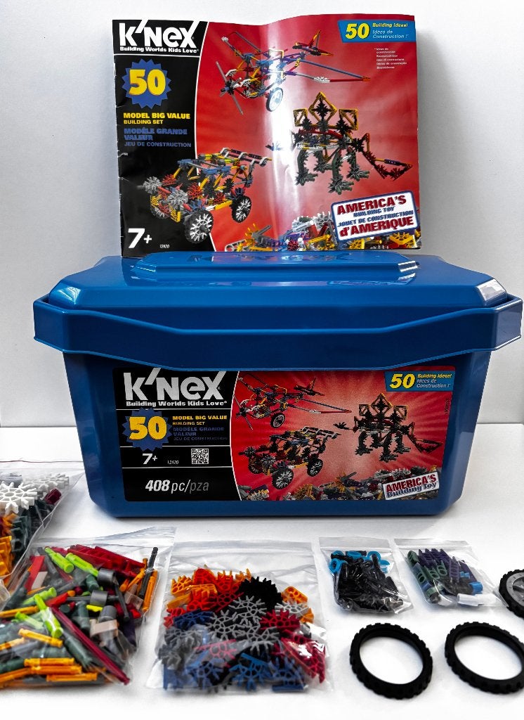 K'NEX 50 Model Big Value – 12420 - compleet, Ophalen of Verzenden, Gebruikt, K'nex