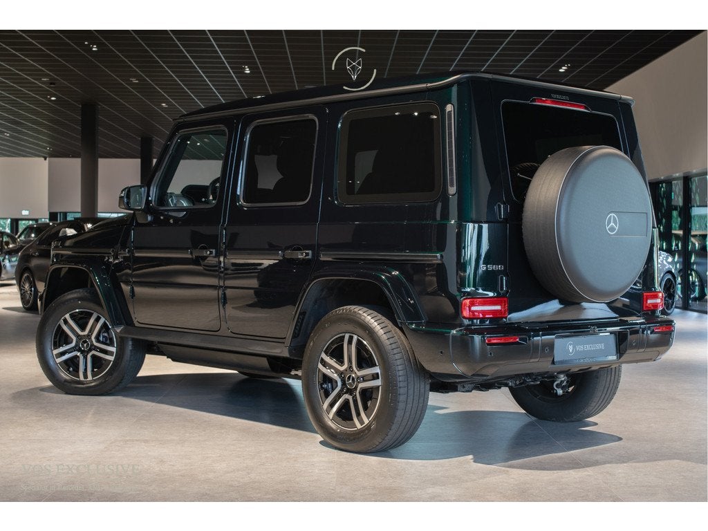 Mercedes-Benz G-Klasse 580 EQ-Technologie 116 kWh Rij-assist, Auto's, Mercedes-Benz, Automaat, Gebruikt, Zwart, 633 min