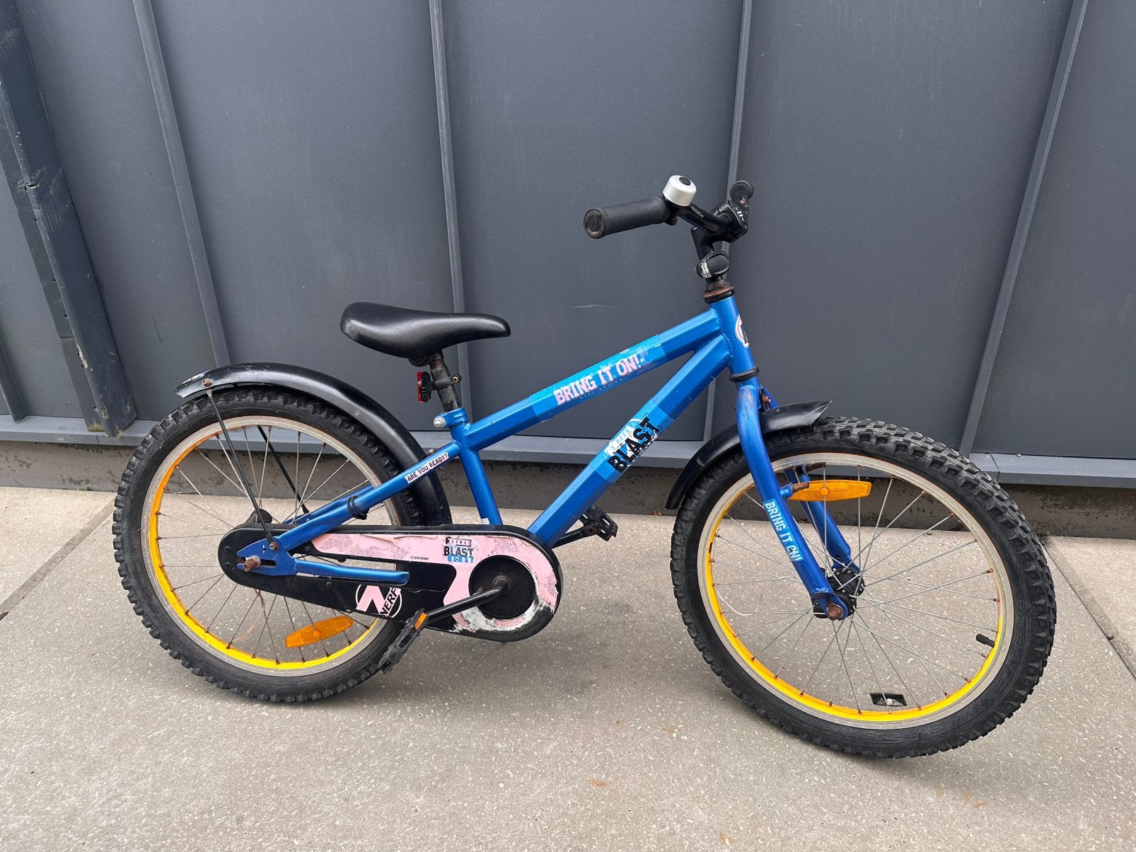Jongensfiets 20 inch, Ophalen, Terugtraprem, Staal, 16 tot 20 inch