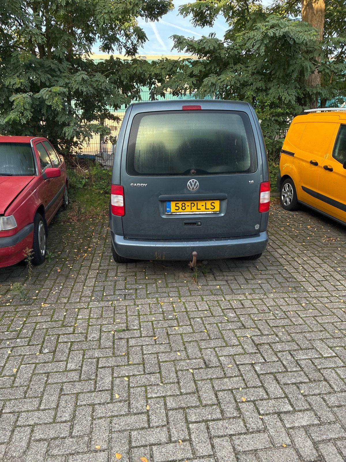 Volkswagen Caddy 1.6 75KW Kombi 2004 Grijs, Voorwielaandrijving, 4 cilinders, Volkswagen, Handgeschakeld