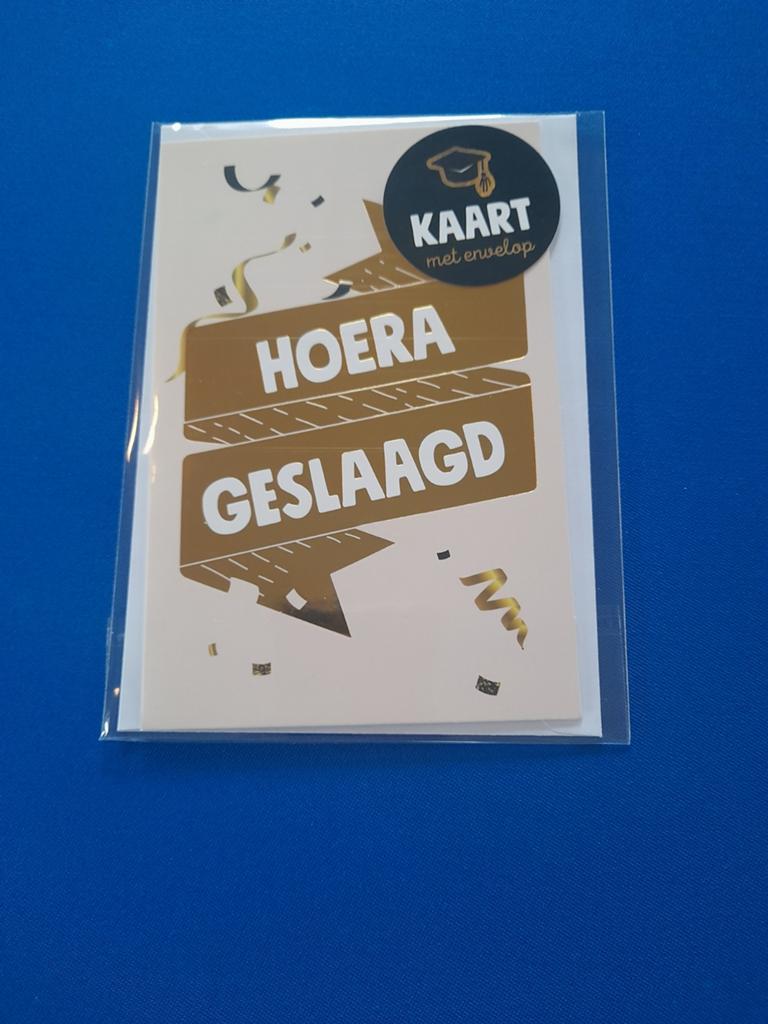 Hoera geslaagd, Ophalen of Verzenden, Nieuw