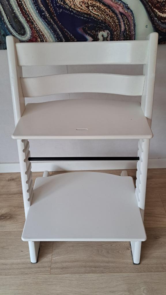 Stokke tripp trapp kinderstoel nieuwste model wit, Ophalen