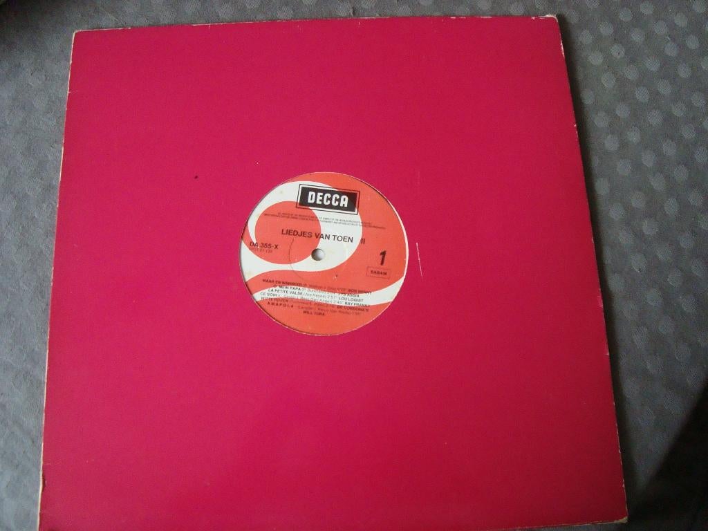 Liedjes van toen 2, Ophalen of Verzenden, Zo goed als nieuw, 12 inch, Levenslied of Smartlap