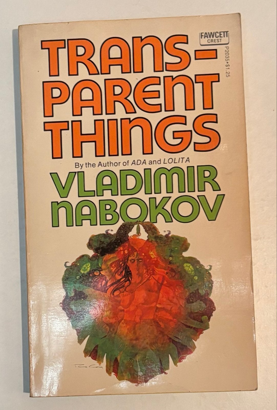 Transparent Things - Vladimir Nabokov (Fawcett Crest), Ophalen of Verzenden, Gelezen