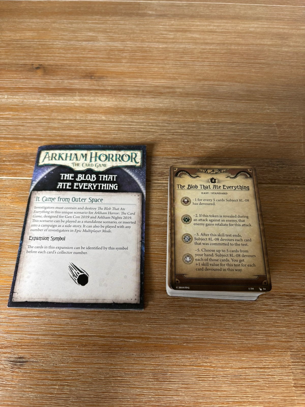 Arkham Horror lcg: the blob that ate everything, Ophalen of Verzenden, Zo goed als nieuw