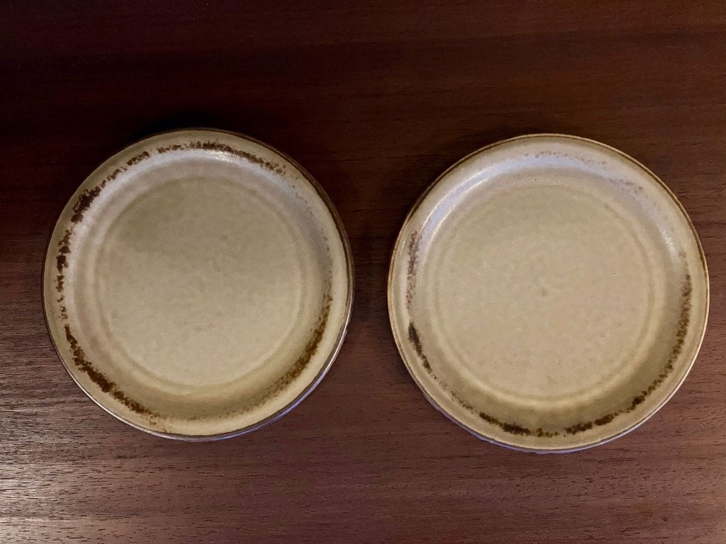 Vintage Suisse Langenthal dessertborden, Keramiek, Ophalen of Verzenden, Zo goed als nieuw, Bord(en)