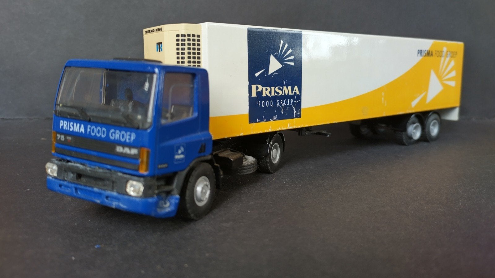 Daf 75 Prisma Food Group 1:50 Lion Car Pol, Hobby en Vrije tijd, Modelauto's | 1:50, Verzenden, ., Zo goed als nieuw, Lion