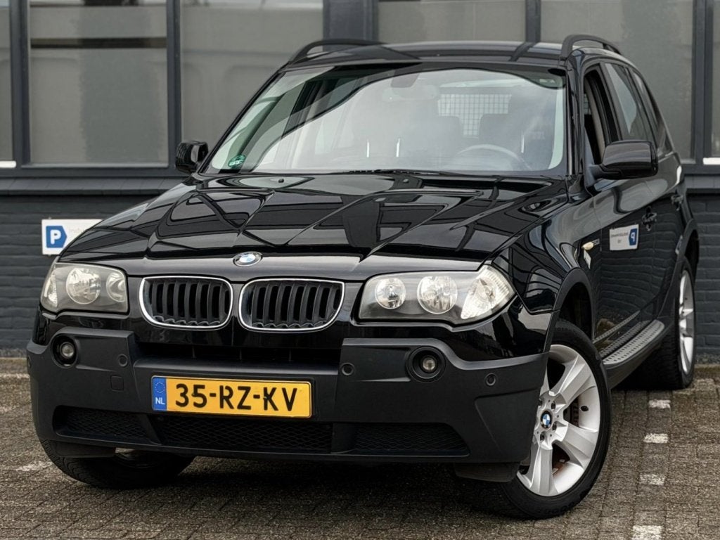 BMW X3 2.0i Introduction (bj 2005), Auto's, 4 cilinders, 150 pk, Zwart, Bedrijf