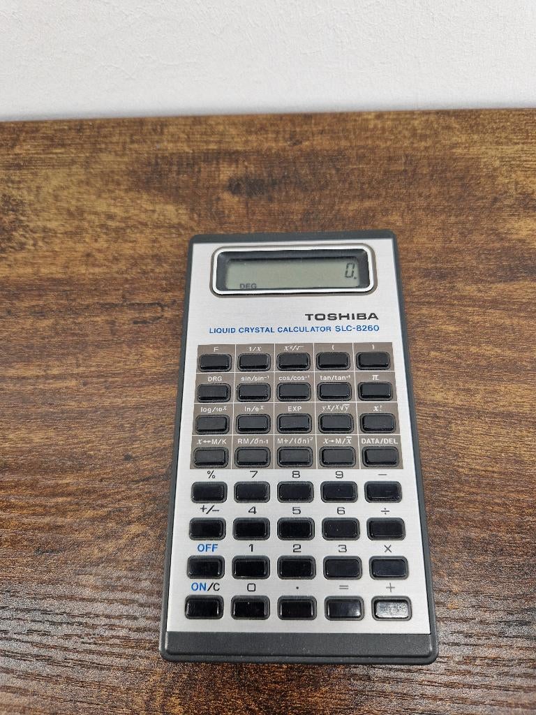 Toshiba SLC-8260 rekenmachine, -, -, Ophalen of Verzenden, Zo goed als nieuw