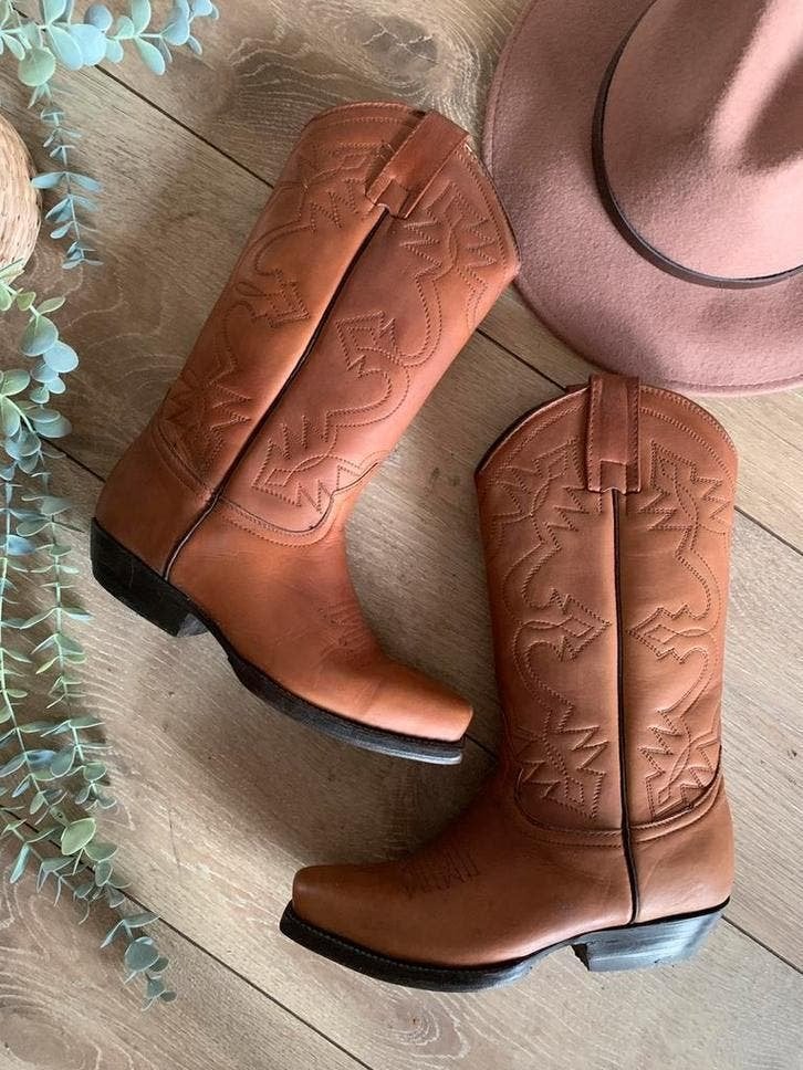 Farwest Boots cowboylaarzen 37 western boots bohemian laarze, Kleding | Dames, Schoenen, Hoge laarzen, -, Ophalen of Verzenden