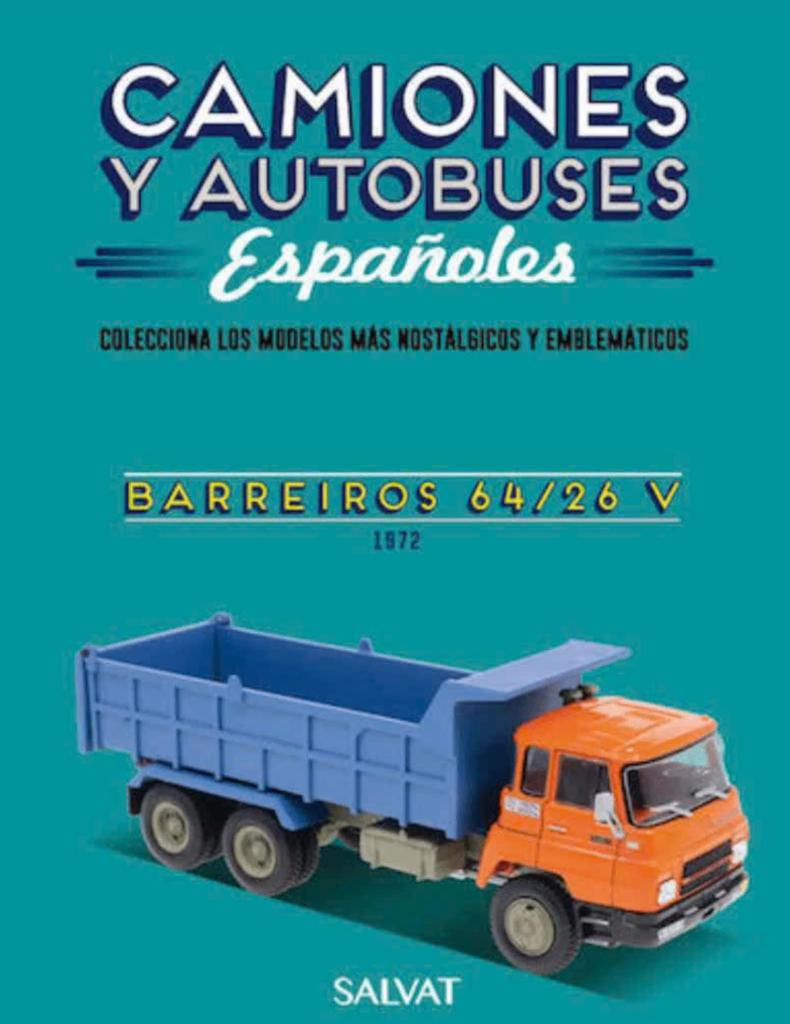Barreiros 64/26 V 1972 kiepwagen 1/43 camion autobus # 19, Verzenden, Nieuw, Bus of Vrachtwagen, Overige merken