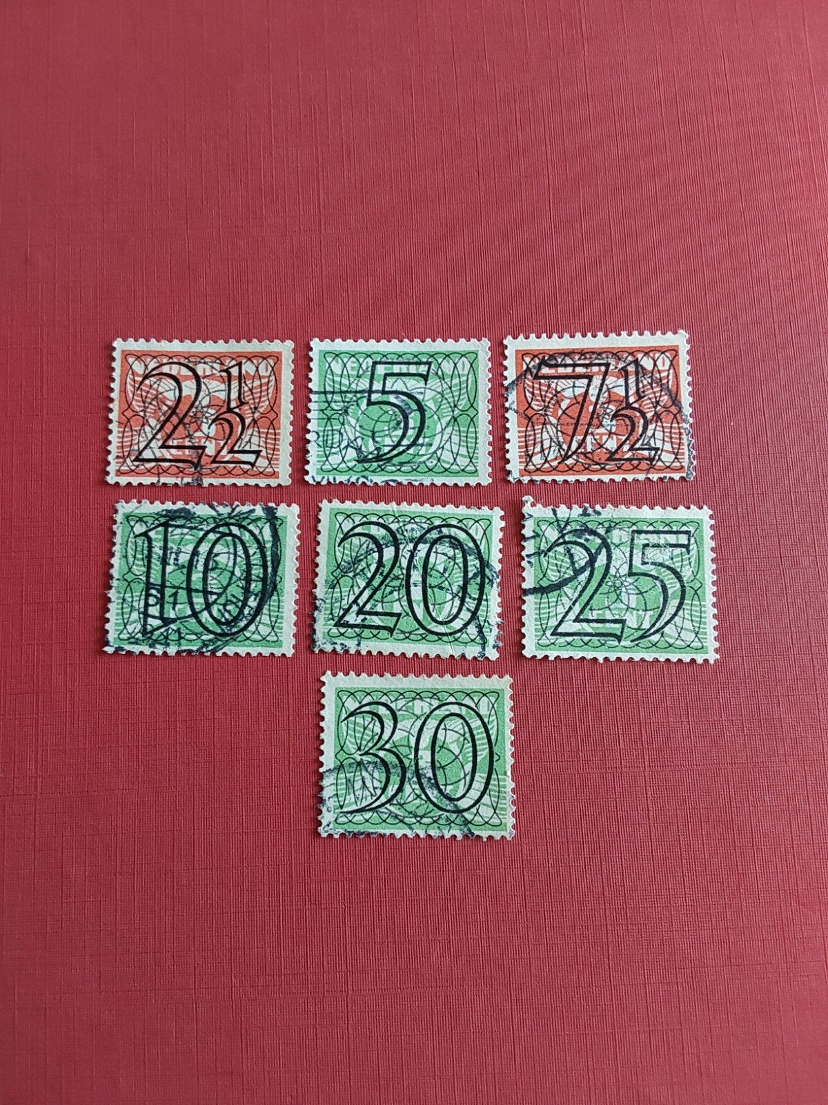 nvph. Traliezegels Guilloche 1940 ( gest), Postzegels en Munten, Postzegels | Nederland, Ophalen of Verzenden