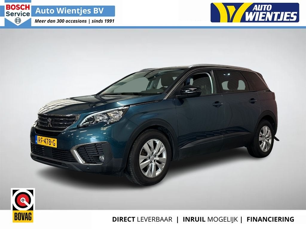 Peugeot 5008 1.6 BlueHDI | Executive 7-Pers | Navi | Camera, Voorwielaandrijving, 1345 kg, Gebruikt, Euro 6