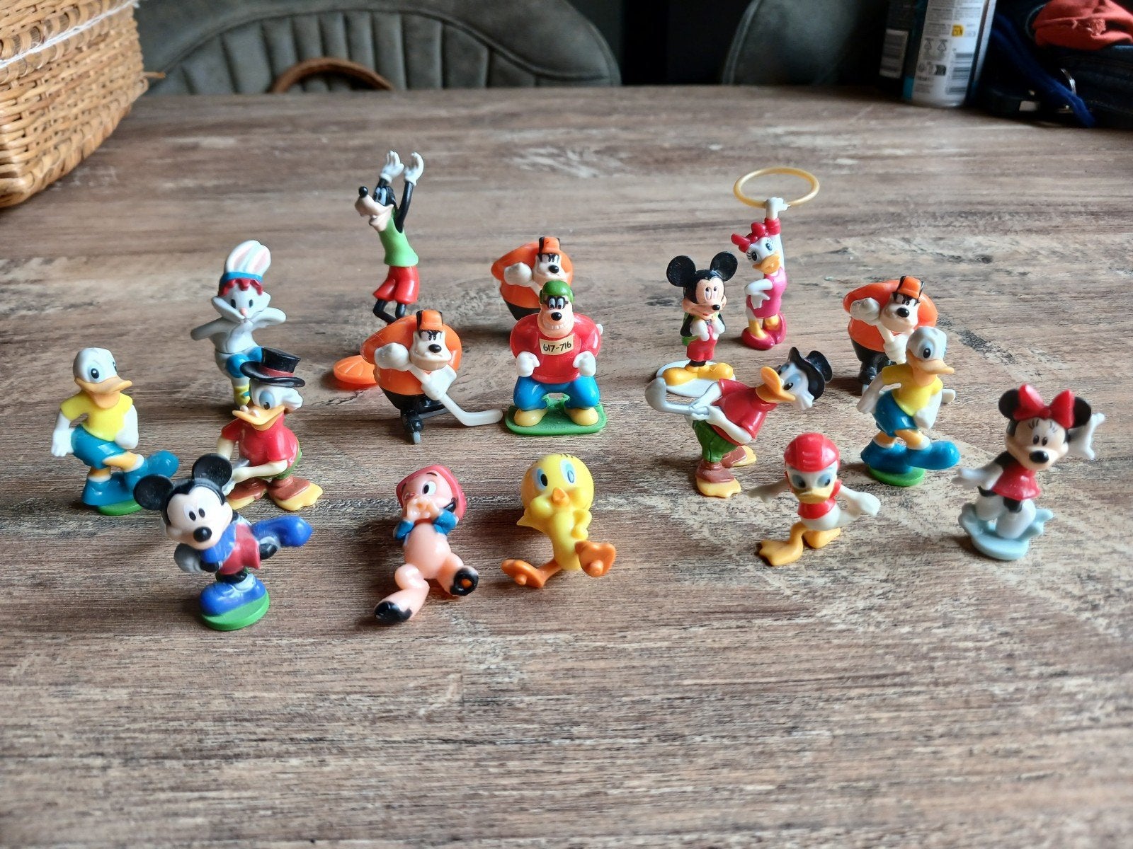 Disney figuren - Mickey, Donald, Goofy, Verzamelen, Disney, Ophalen of Verzenden, Mickey Mouse, Zo goed als nieuw, Beeldje of Figuurtje