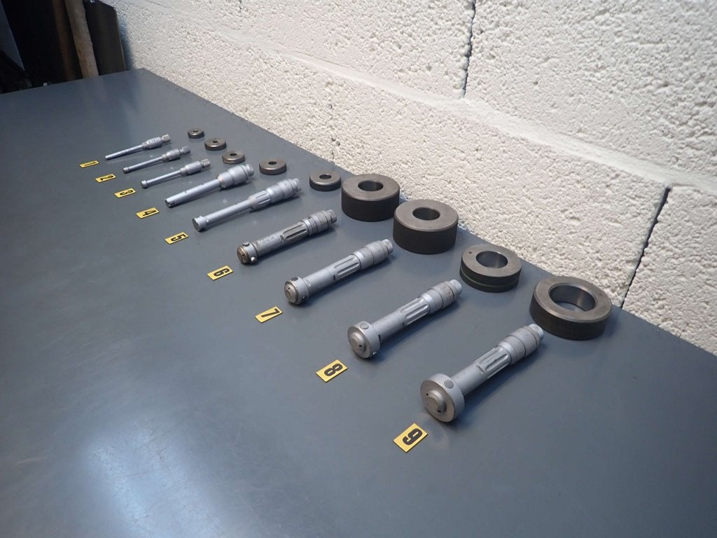 3 punts binnen micrometers 6 t/m 40mm Tesa, Niet ingevuld, Niet ingevuld, Niet ingevuld