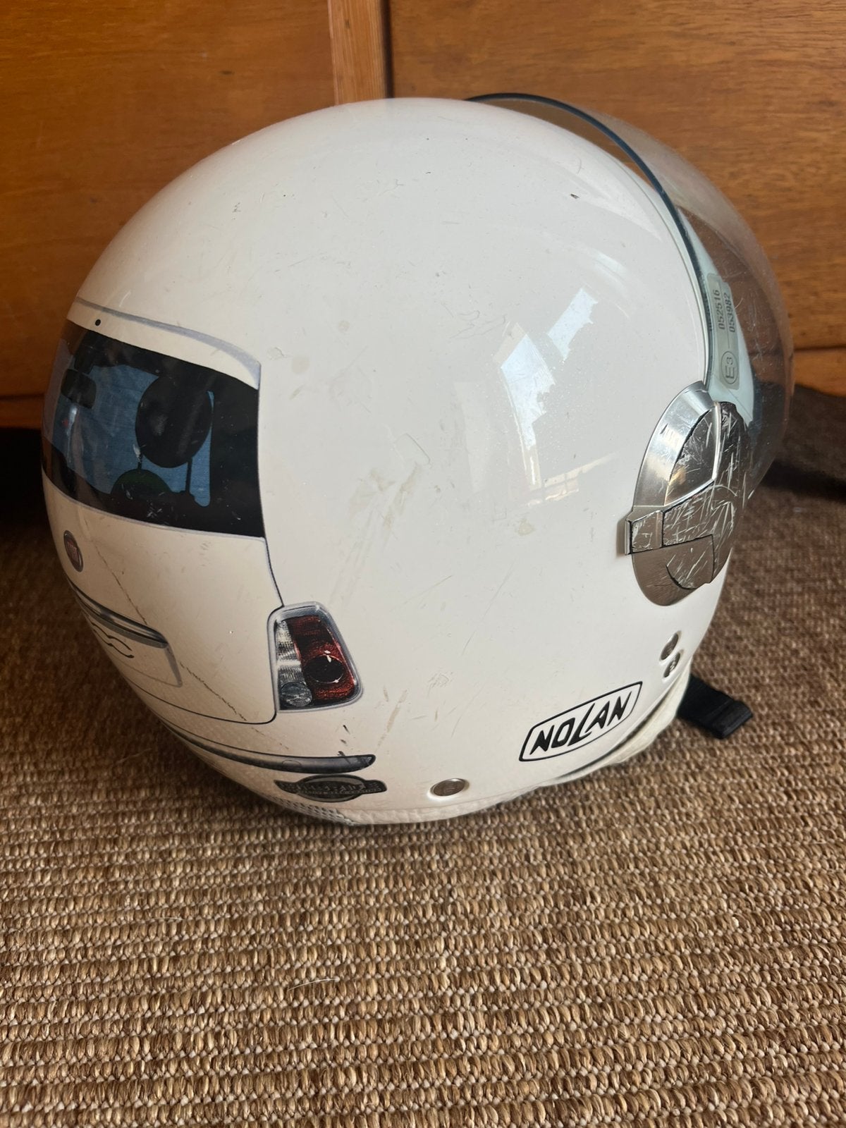 Scooterhelm, Ophalen, Gebruikt