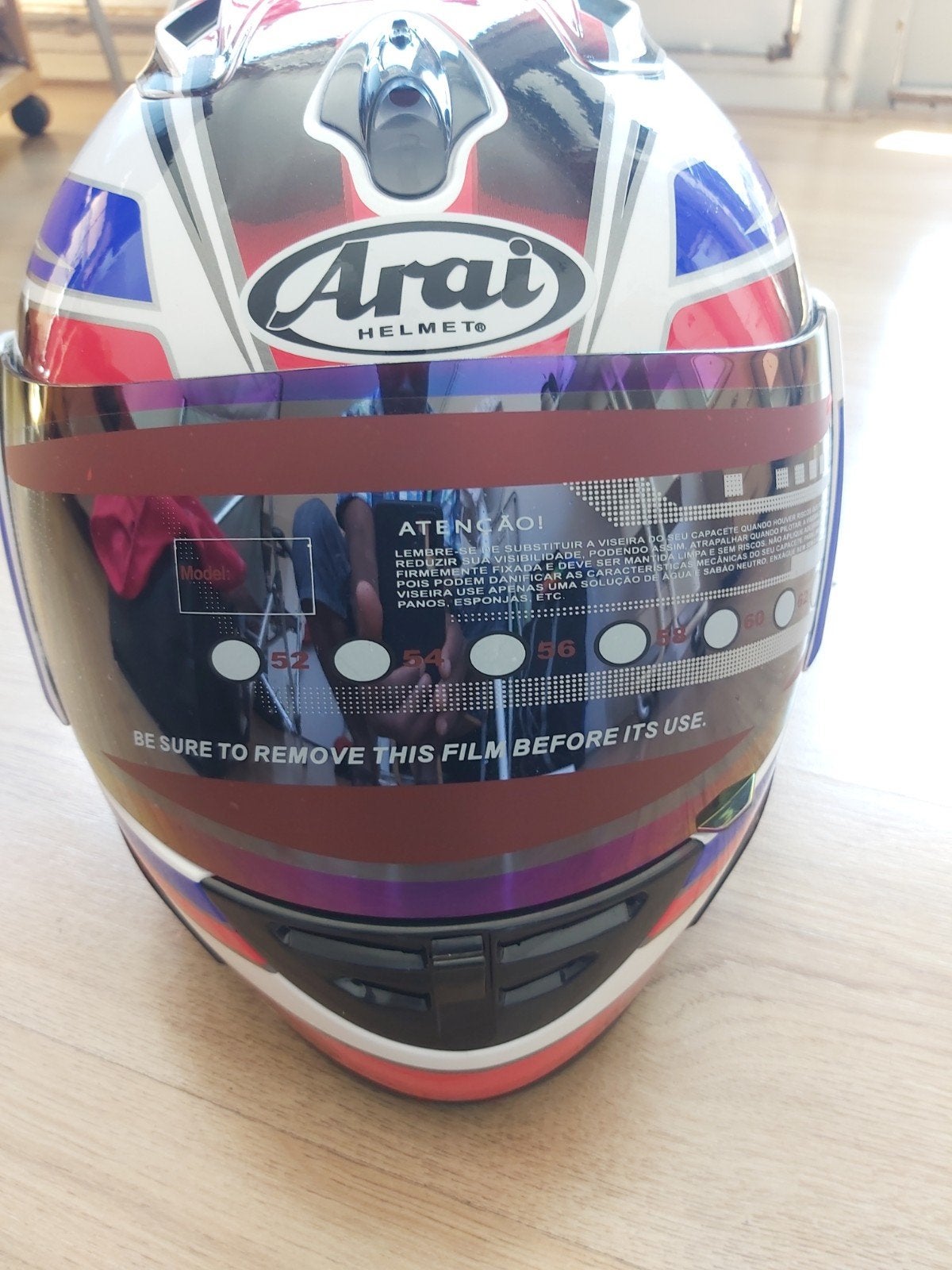Arai motorhelm XXL  63 - 64cm – zeer nette staat, Arai, Heren, Ophalen of Verzenden, Tweedehands