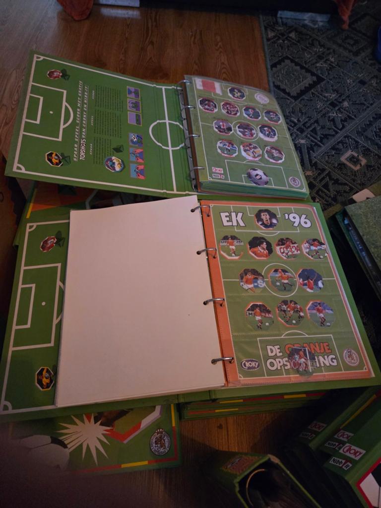 Grote partij topshots mappen en 4 mappen klupper., Ophalen, Zo goed als nieuw