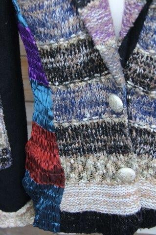 Vest blauw/ paars Lulu-H mt M winter Vaste prijs OPRUIMING, Maat 38/40 (M), Blauw, Ophalen of Verzenden, Zo goed als nieuw