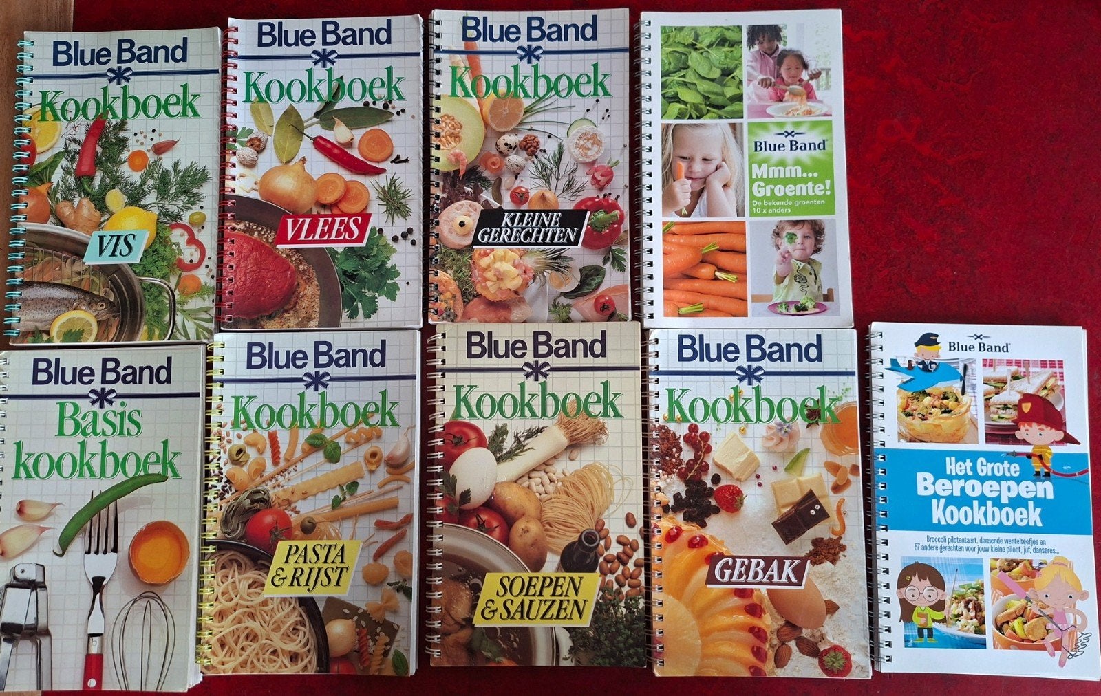 Blue Band kookboeken – 9 kookboeken – ideaal voor starters, Boeken, Ophalen, Zo goed als nieuw, Italië
