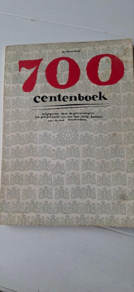 700 Centenboek - Amsterdam 700 jaar Jos Houweling, Ophalen of Verzenden, 20e eeuw of later, Gelezen, Jos Houweling
