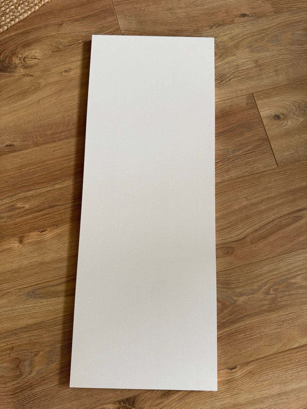 Witte plank 80 x 30 x 1,8 cm, Doe-het-zelf en Verbouw, Hout en Planken, Gebruikt, Minder dan 25 mm, Ophalen of Verzenden, Plank