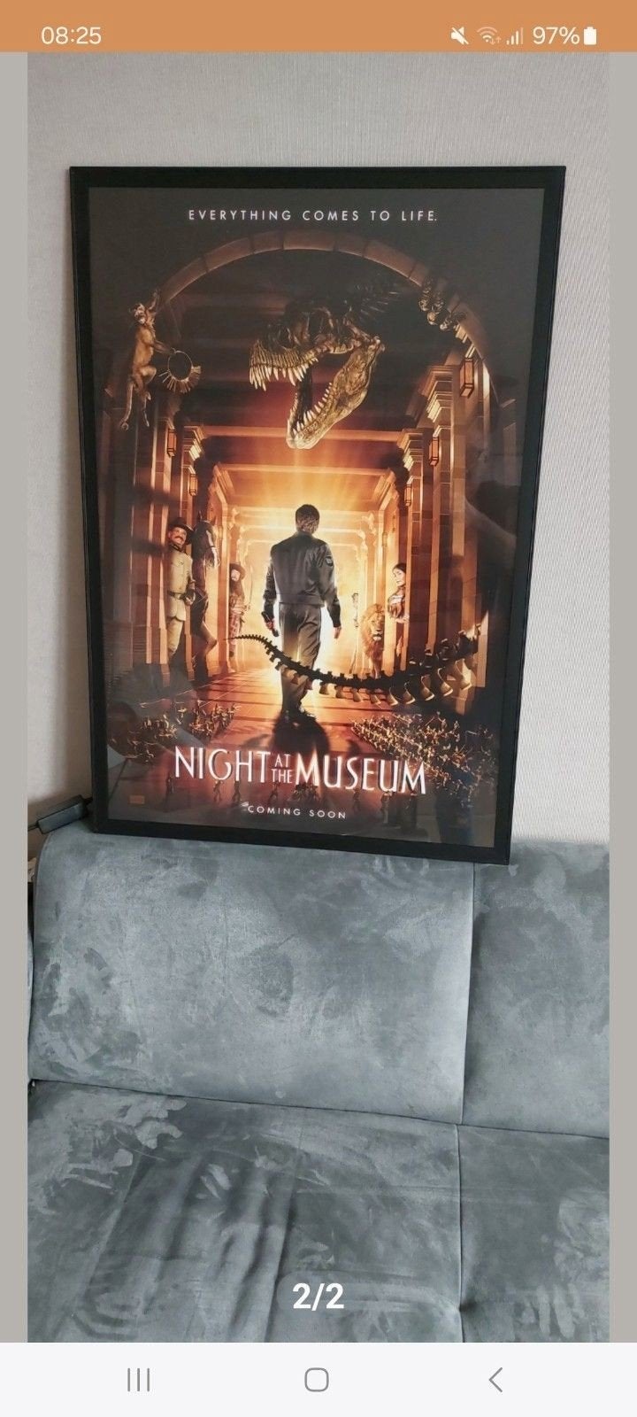 Night at the Museum en Stones Scorsese posters, Met lijst, Ophalen of Verzenden, A1 t/m A3, Film en Tv