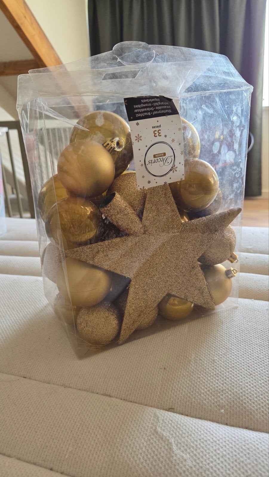 Kerst ballen, Ophalen