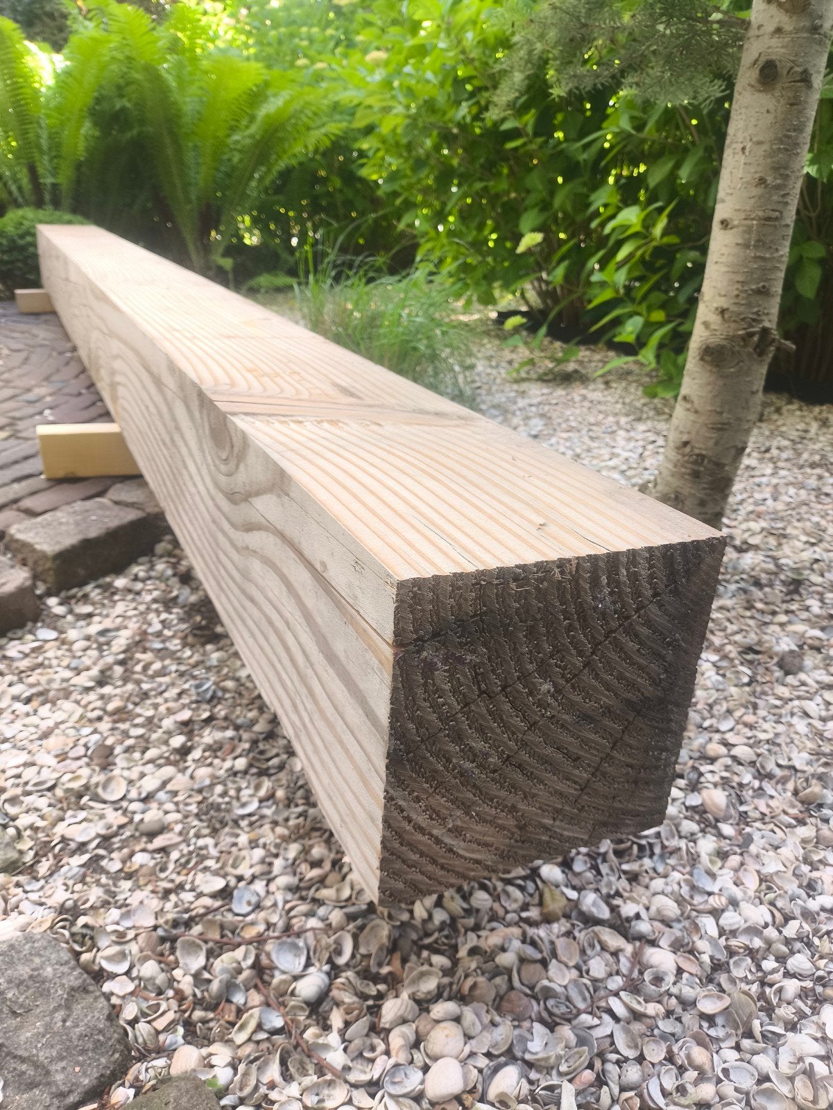 Douglas kolom/paal, 20x20, 3m lang - nieuw, Ophalen, Nieuw, Balk, Overige houtsoorten