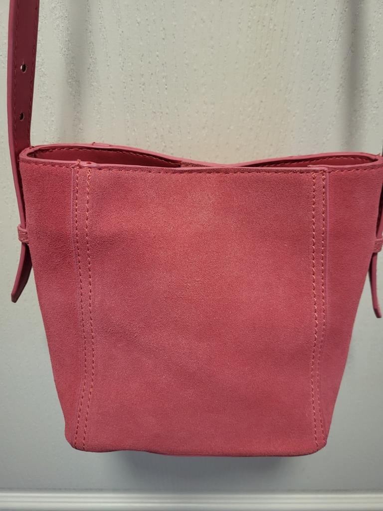 MANGO roze schoudertas, Ophalen of Verzenden, Gebruikt, Roze, Dame