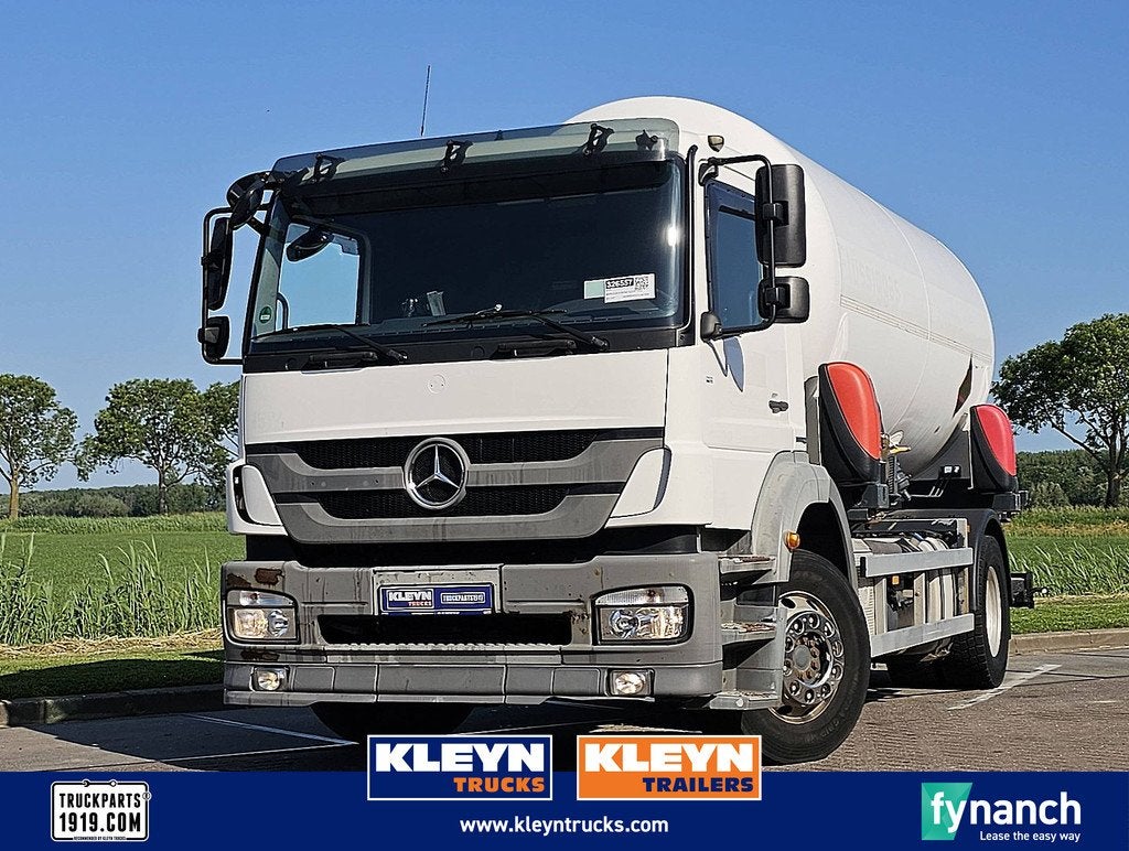 MERCEDES-BENZ AXOR 1829 lpg,propaan,butan, Auto's, Vrachtwagens, Automaat, Euro 5, Wit, Bedrijf