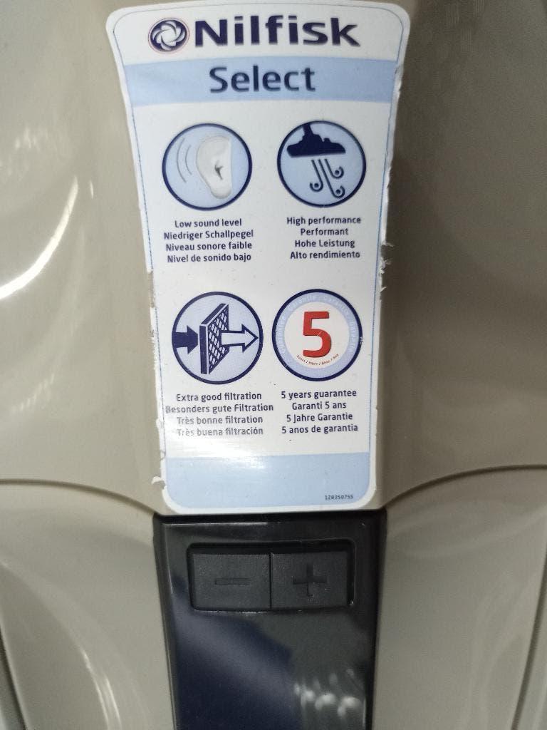 Stofzuiger Nilfisk Select Anti-allergy, Witgoed en Apparatuur, Stofzuigers, Gebruikt, Minder dan 1200 watt, Stofzak, Ophalen of Verzenden