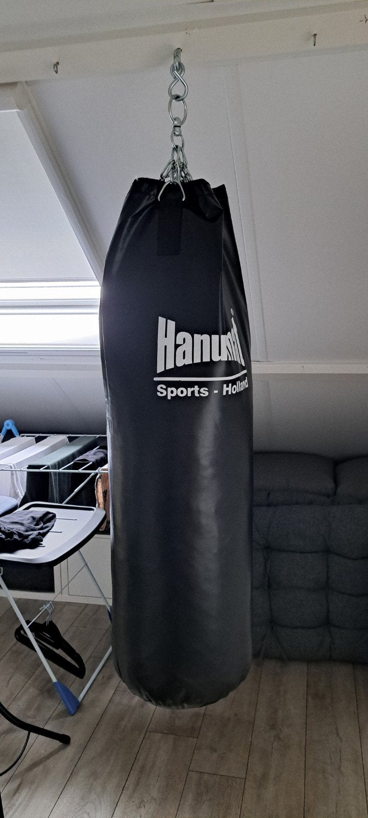 Hanumat bokszak 120 cm hoog, Sport en Fitness, Ophalen, Gebruikt, Vechtsportmateriaal