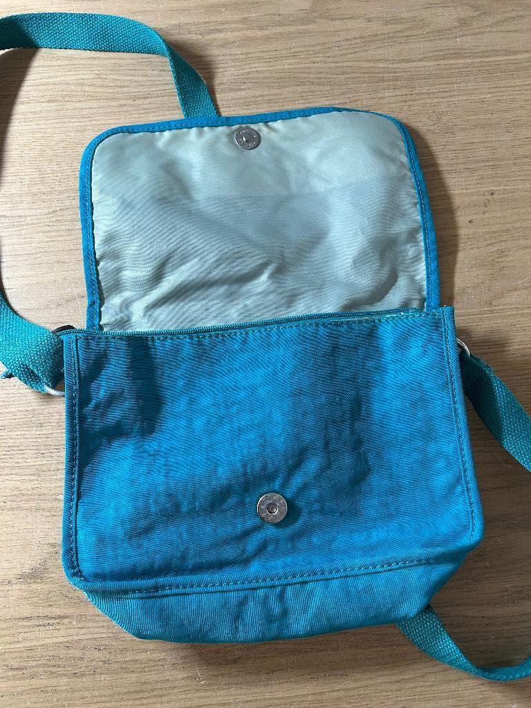 Kipling Schoudertas / Handtas Blauw, Sieraden, Tassen en Uiterlijk, Tassen | Schoudertassen, Ophalen of Verzenden, Gebruikt, Blauw