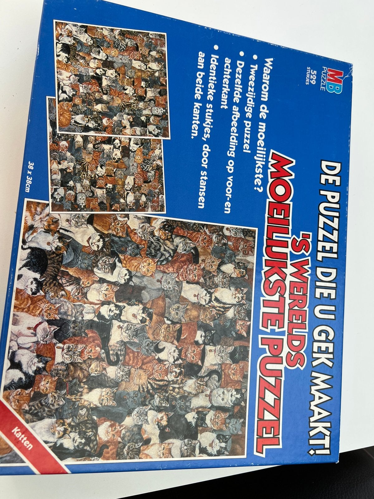 Legpuzzels dubbelzijdig dalmatiers en katten 529 stukjes, Ophalen of Verzenden, Meer dan 1500 stukjes, Zo goed als nieuw