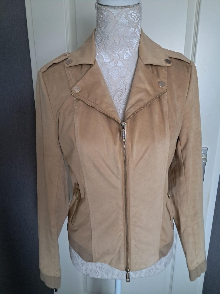 Jasje Rino & Pelle Maat : 36 Kleur : Beige NIEUWPrijs €99.-, Beige, Nieuw, Ophalen of Verzenden, Jasje