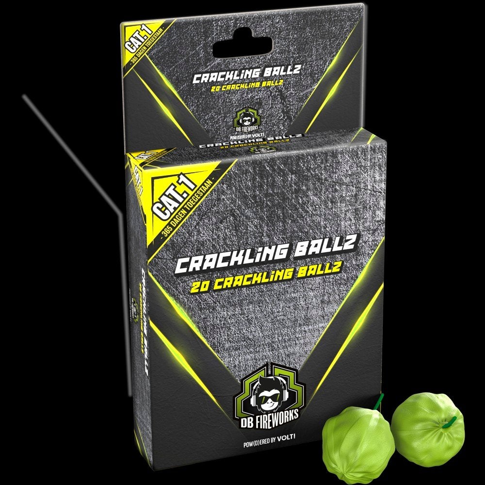Kindervuurwerk F1 Knetterballen - 20 stuks, Ophalen, Nieuw